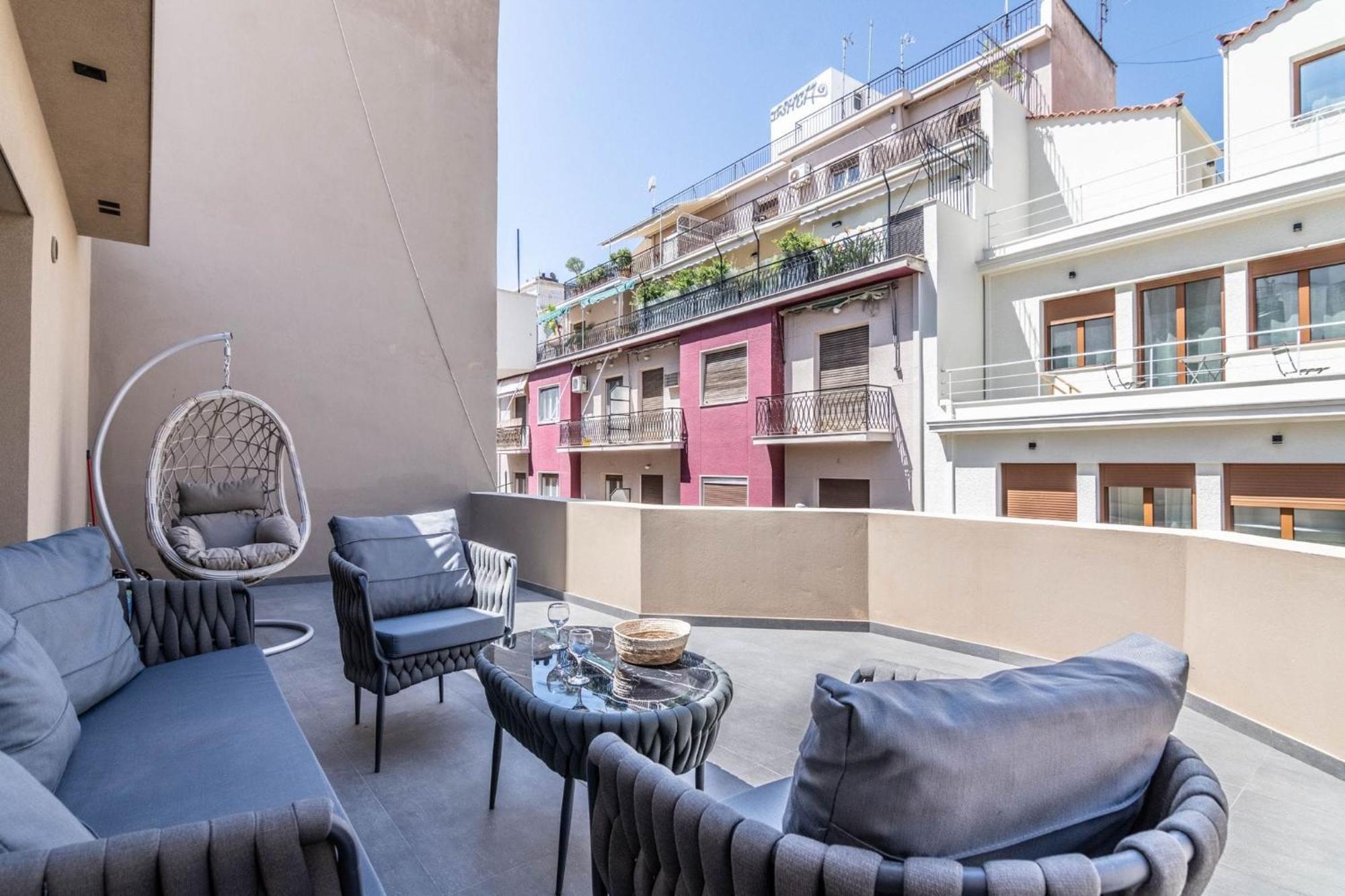 Delenco Trio Apartment Athens Ngoại thất bức ảnh